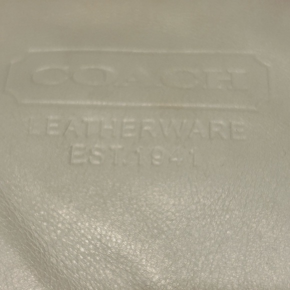 Coach ivory large purse/tote - Picture 2 of 7
